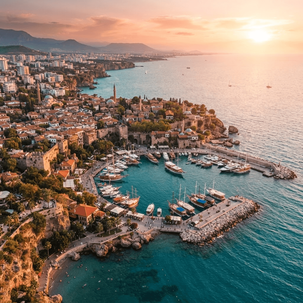 Antalya coastline
